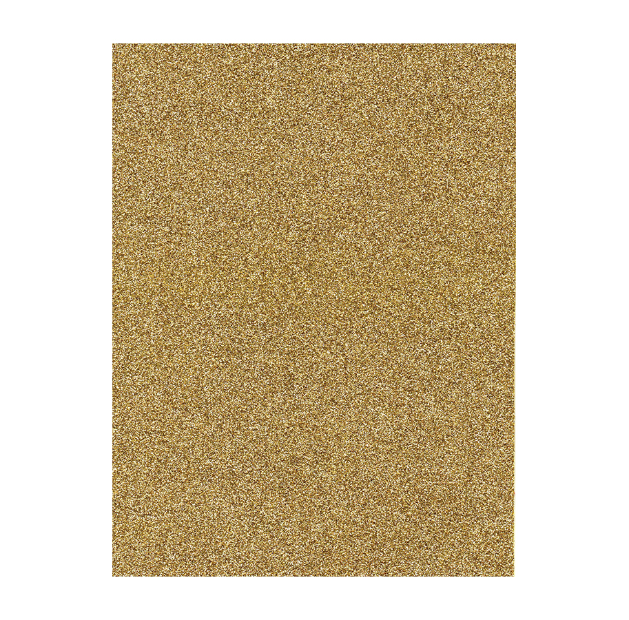 Foamy con Diamantina, 10 unidades, Dorado