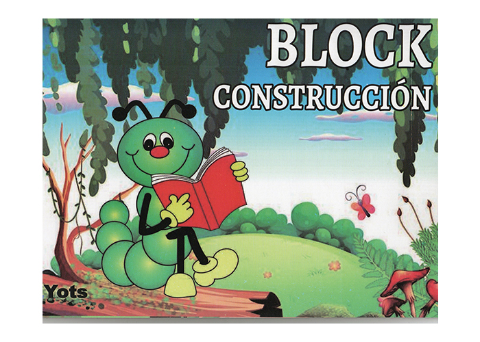 Block Construcción, 20 hojas, Yots