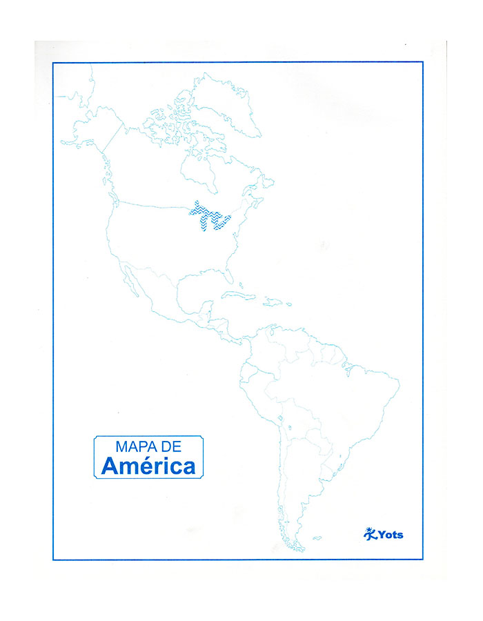 Ciento de Mapa de América, Yots