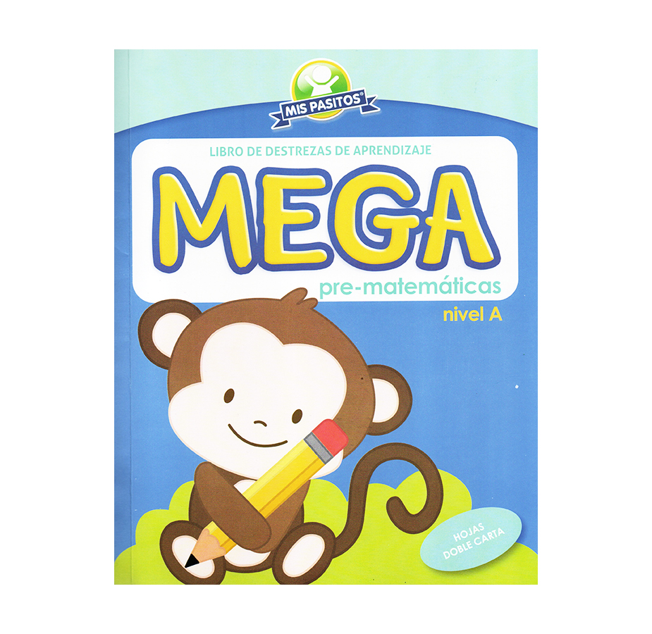 Mega Pre-Matemáticas (Nivel A), Mis Pasitos (MONO)