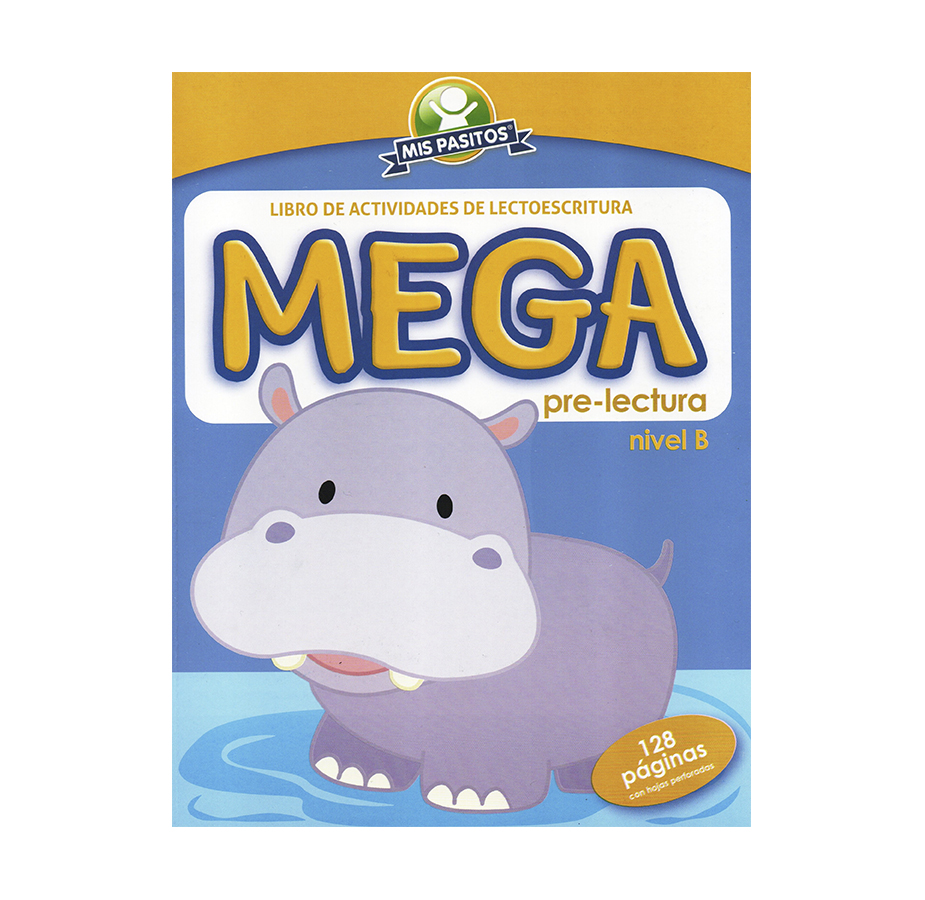Mega Pre-Lectura (Nivel B), Mis Pasitos (HIPOPÓTAMO)