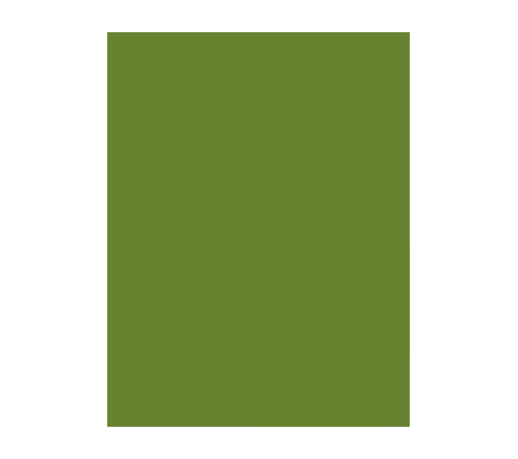 Fieltro Tucán, 25 hojas, Verde Olivo