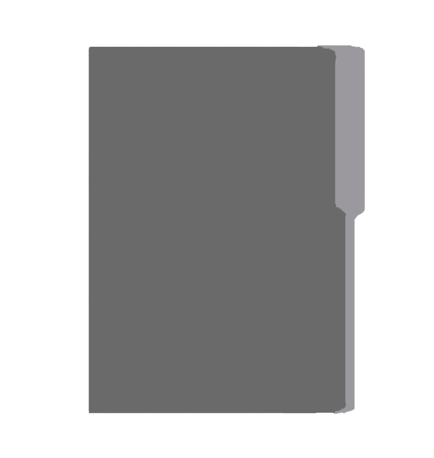 Folder Oficio Bold Office, 25 unidades, Gris