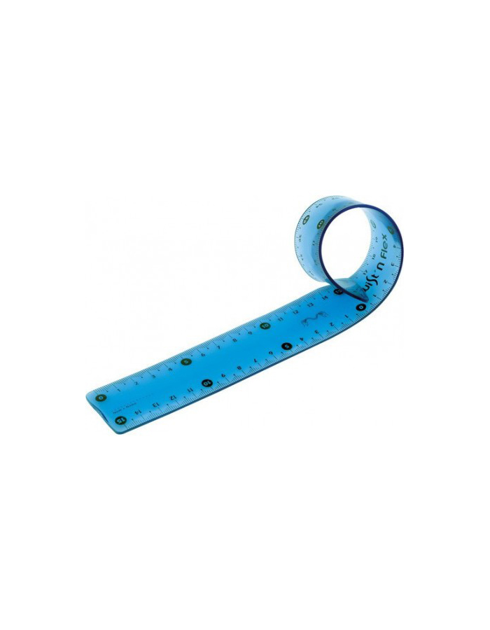 Regla Plástica Flexible, 30 cm