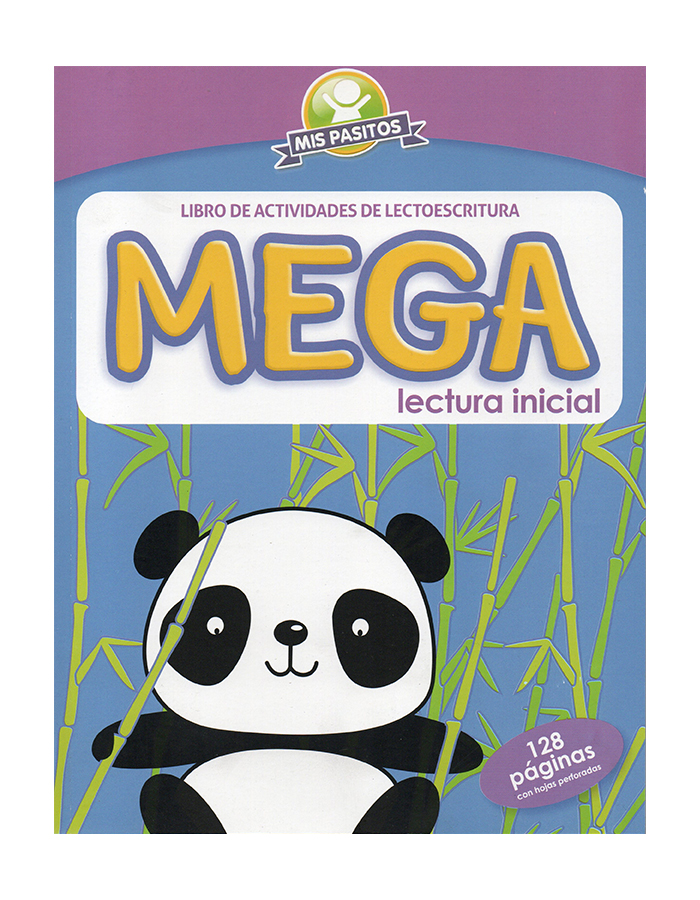 Mega Lectura Inicial (Nivel C), 128 paginas, Mis Pasitos (PANDA)