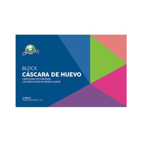 Block Oficio Cáscara de Huevo Mis Pasitos, 20 hojas