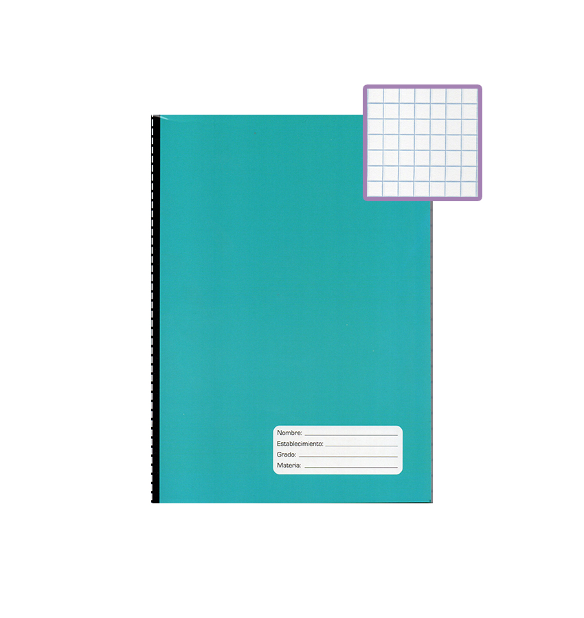 Cuadernos Engrapado Concept, 100H, Cuadros