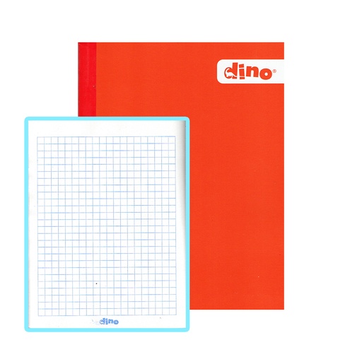 Cuaderno Cosido Dino 100H, Cuadros