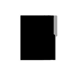 Folder Carta Bold Office, 100 unidades, Negro