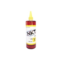 Refil NKT (Tinta Para Cartucho) Frasco1/2 Litro, Amarillo