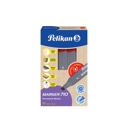 Marcador Permanente Pelikan #710, Rojo