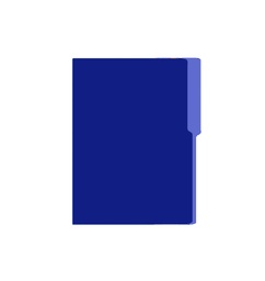 Folder Carta Bold Office, 100 unidades, Azul Marino
