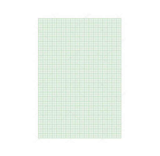 Papel Bond Milimetrado Yots, Verde Oficio, Resma