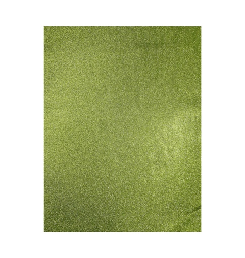 Foamy con Diamantina, 10 unidades, Verde Limón