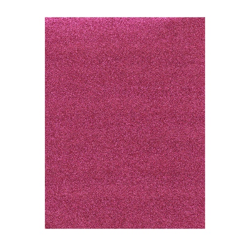 Foamy con Diamantina, 10 unidades, Fucsia