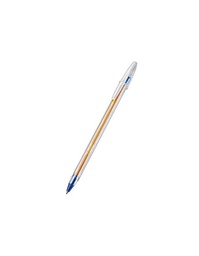 Bolígrafo Bic Cristal, Punto Fino 0.8 mm, Azul, 12 unidades