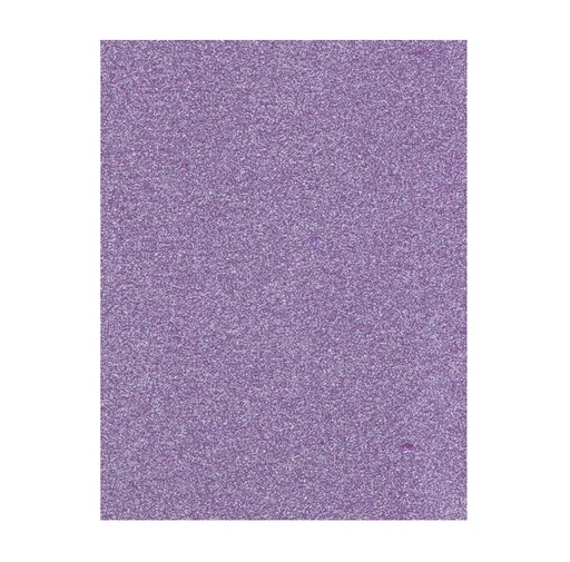 Foamy con Diamantina, 10 unidades, Lila