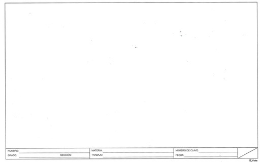 Block Formato Doble Oficio Marginado Yots, 50 hojas
