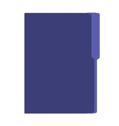 Folder Oficio Bold Office, 100 unidades, Azul Marino