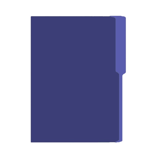 Folder Oficio Bold Office, 100 unidades, Azul Marino